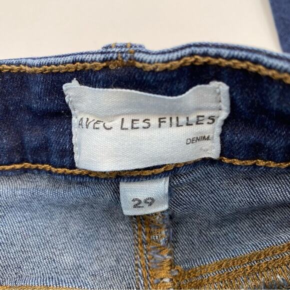 Avec Les Filles It Girl High Waist Sculpt Flared Boot Flare Leg High-Rise dark - Picture 8 of 8